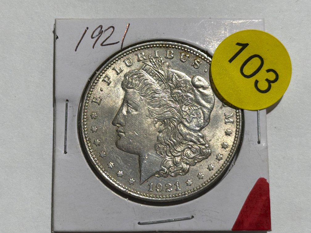 1921 MORGAN SILVER DOLLAR