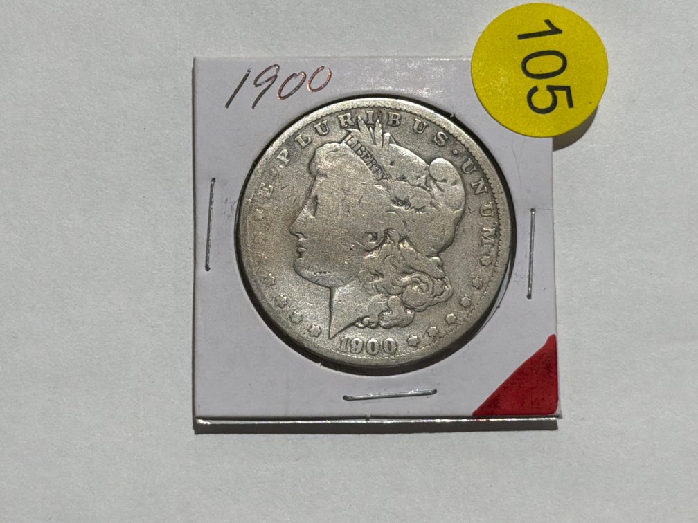 1900 MORGAN SILVER DOLLAR