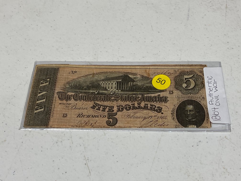 1864 AUTHENTIC CIVIL WAR