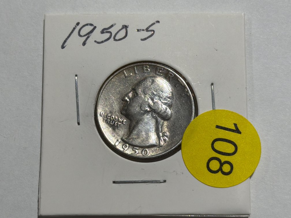 1950 SILVER QUARTER