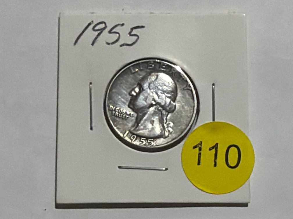 1955 SILVER QUARTER