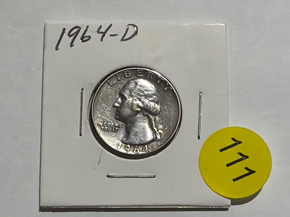 1964 D SILVER QUARTER