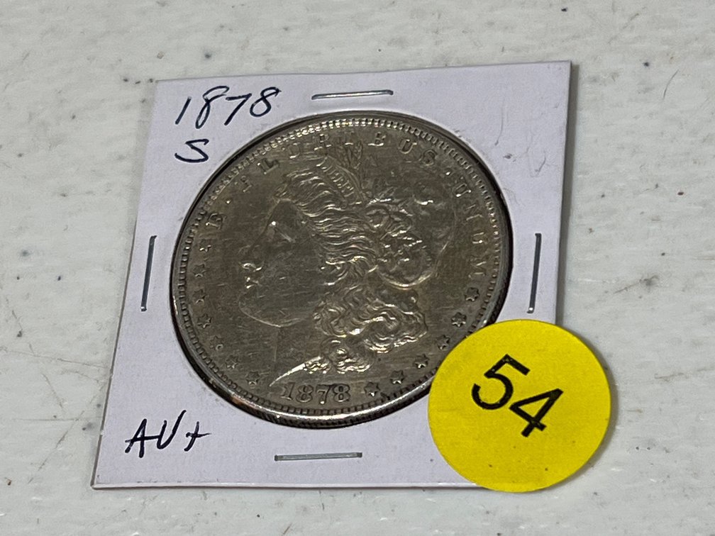 1878-S MORGAN SILVER DOLLAR