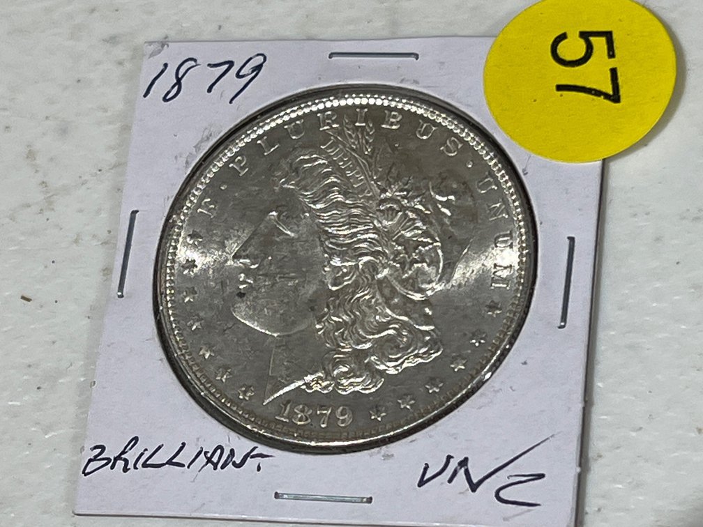 1879 MORGAN SILVER DOLLAR