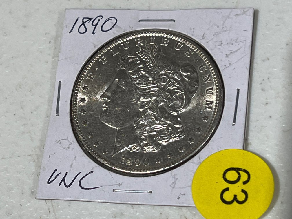 1890 MORGAN SILVER DOLLAR