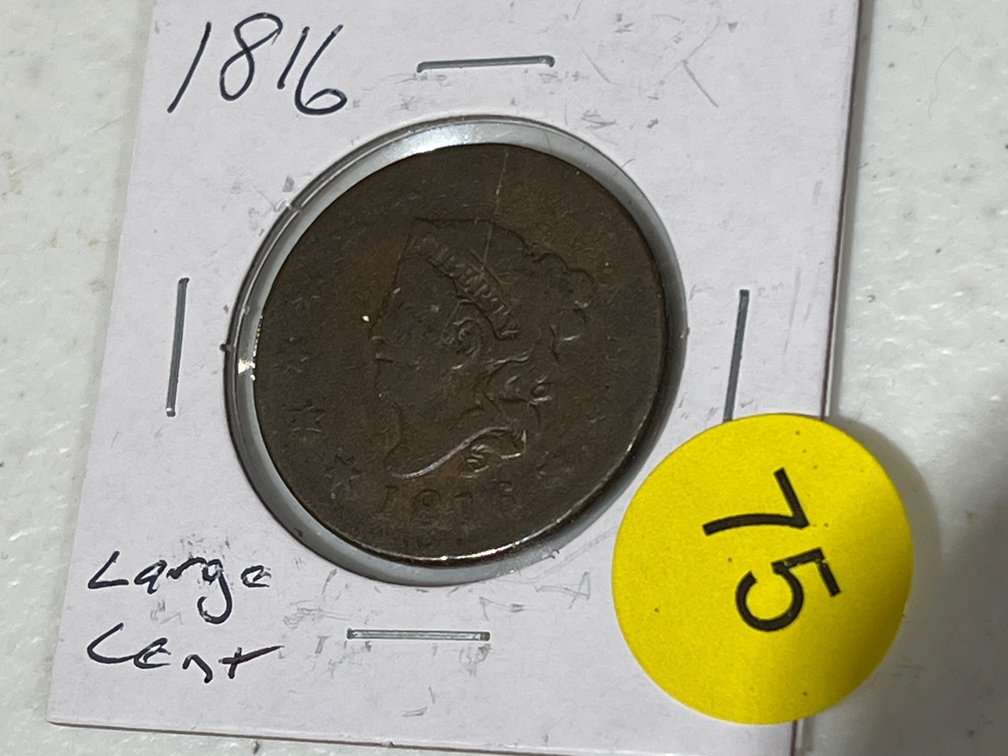 1816 LARGE CENT