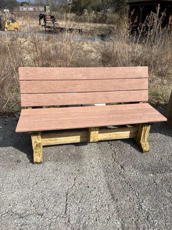5’ WOODEN BENCH