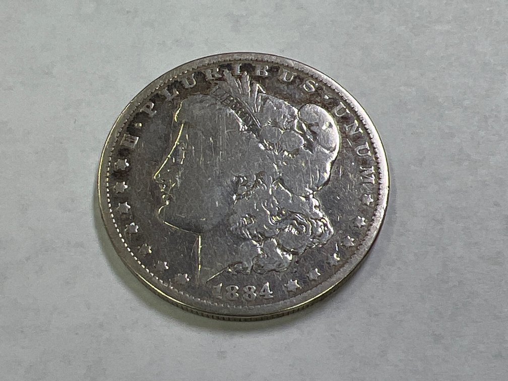 1884-O MORGAN SILVER DOLLAR