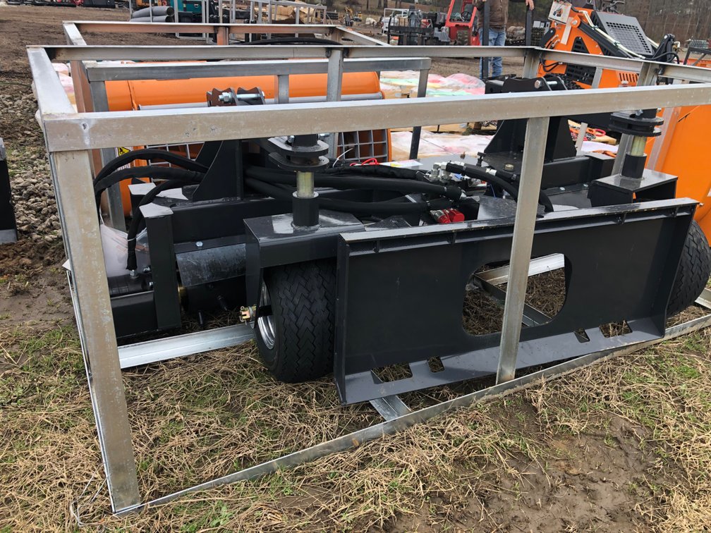 72” SKID STEER POWER RAKE