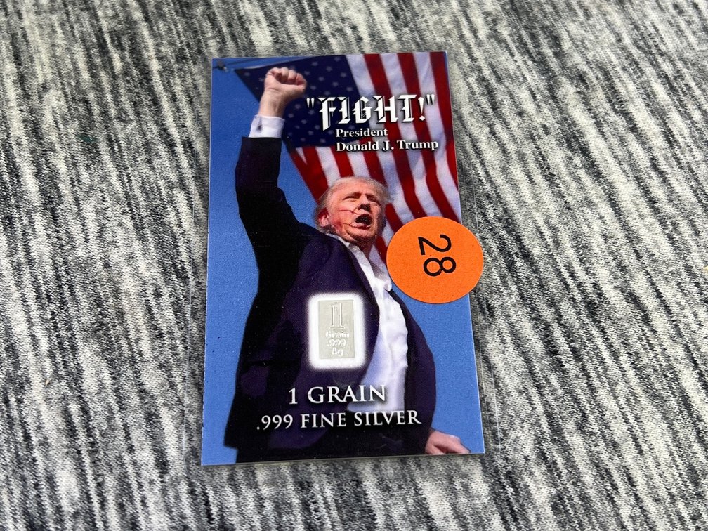 TRUMP 1 GR SILVER BAR