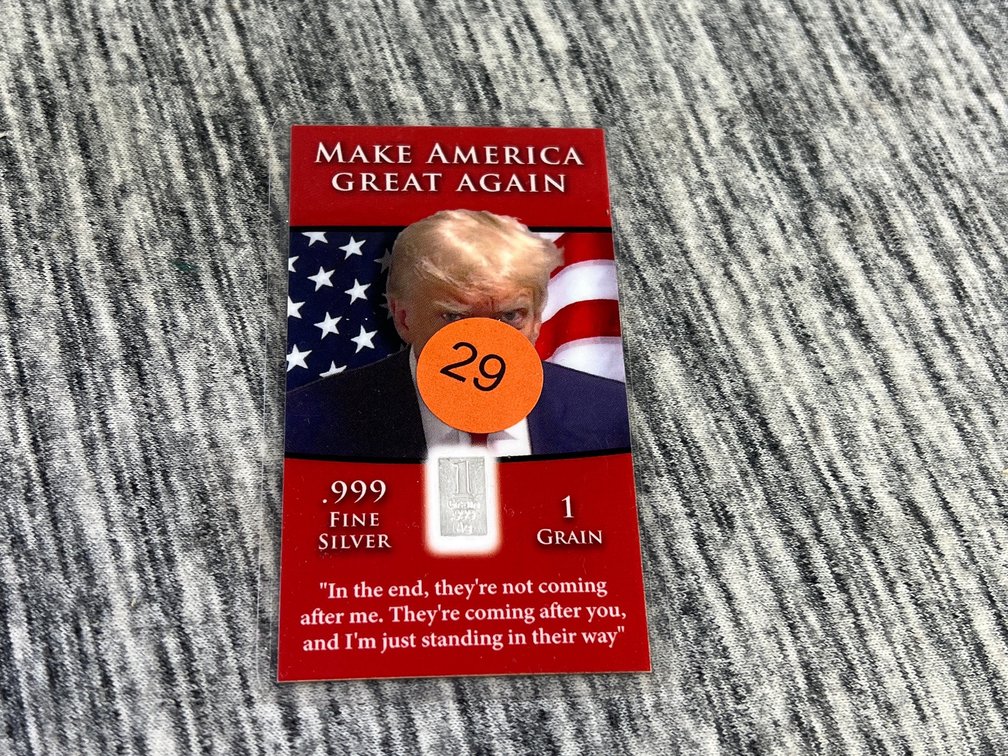 TRUMP 1 GR SILVER BAR