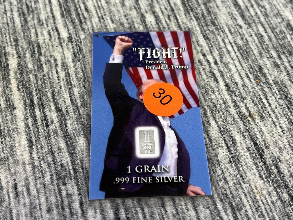 TRUMP 1 GR SILVER BAR