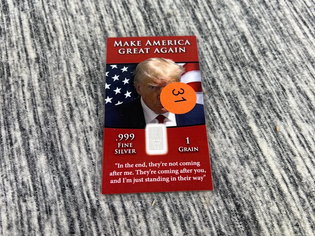 TRUMP 1 GR SILVER BAR