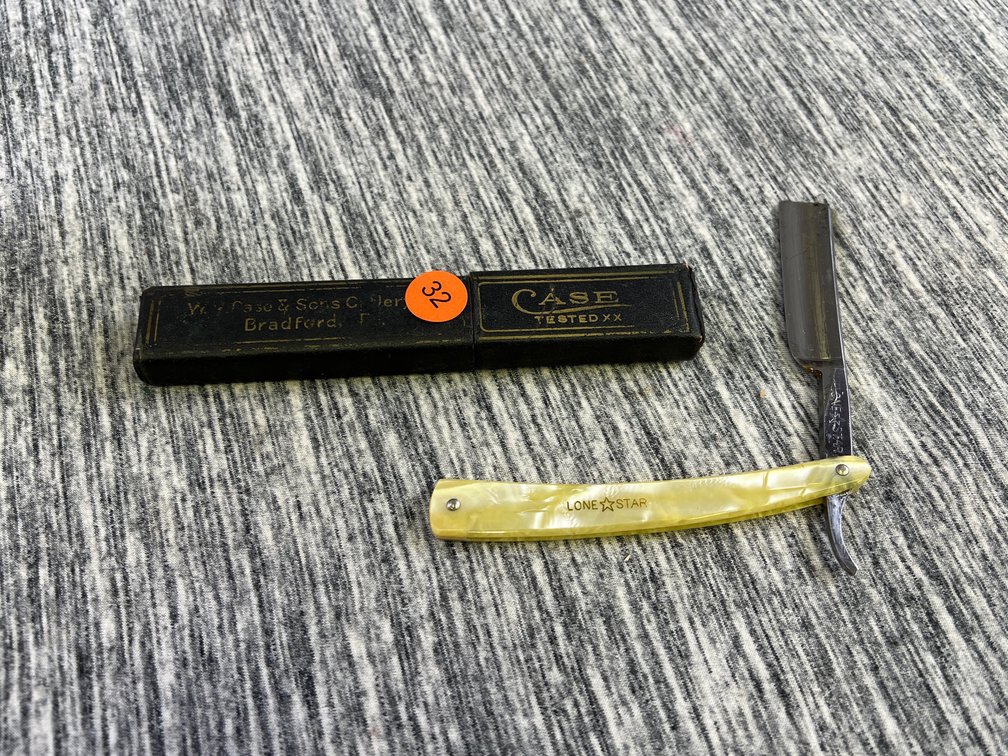 CASE XX LONESTAR STRAIGHT RAZOR
