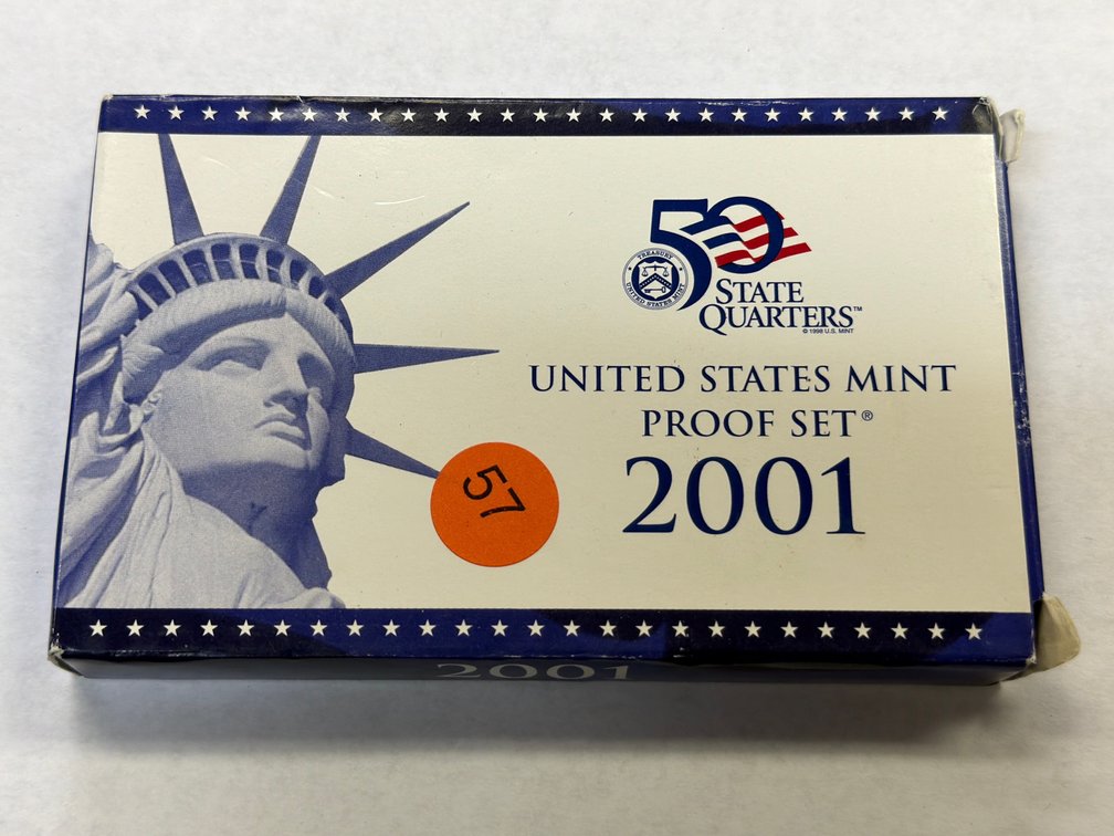 2001 UNITED STATES MINT PROOF SET