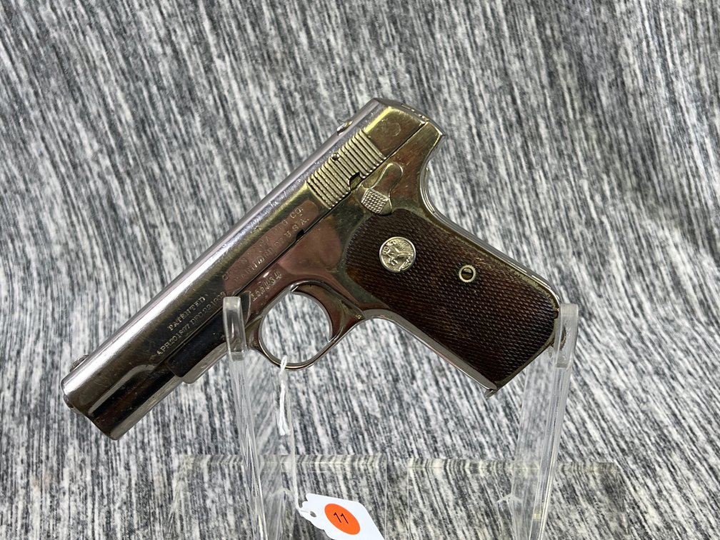COLT AUTOMATIC 32 CAL SEMI PISTOL - TRANS #4085