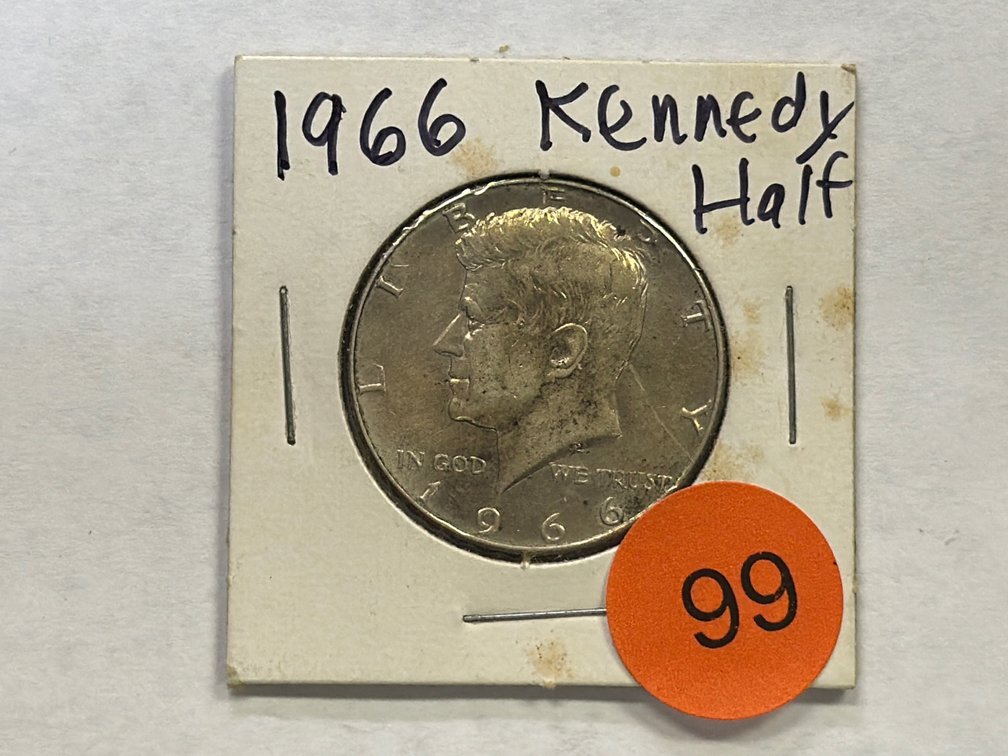 1966 KENNEDY HALF
