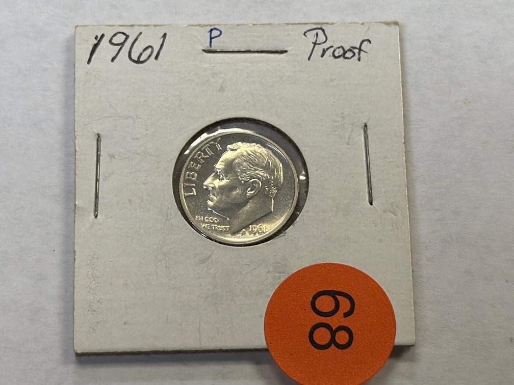 1961 ROOSEVELT DIME