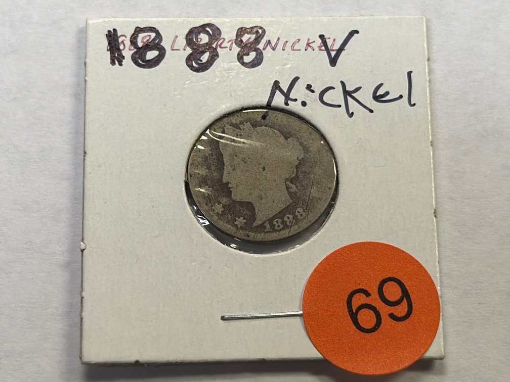 1888 V NICKEL