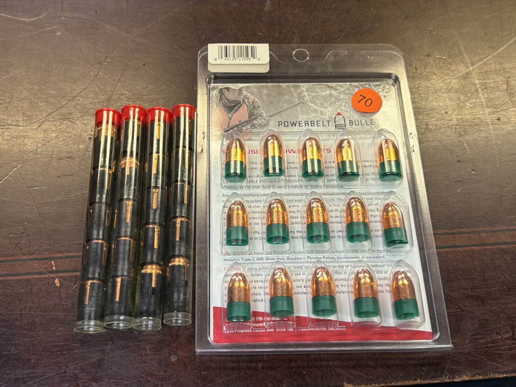 BLACK POWDER BULLETS
