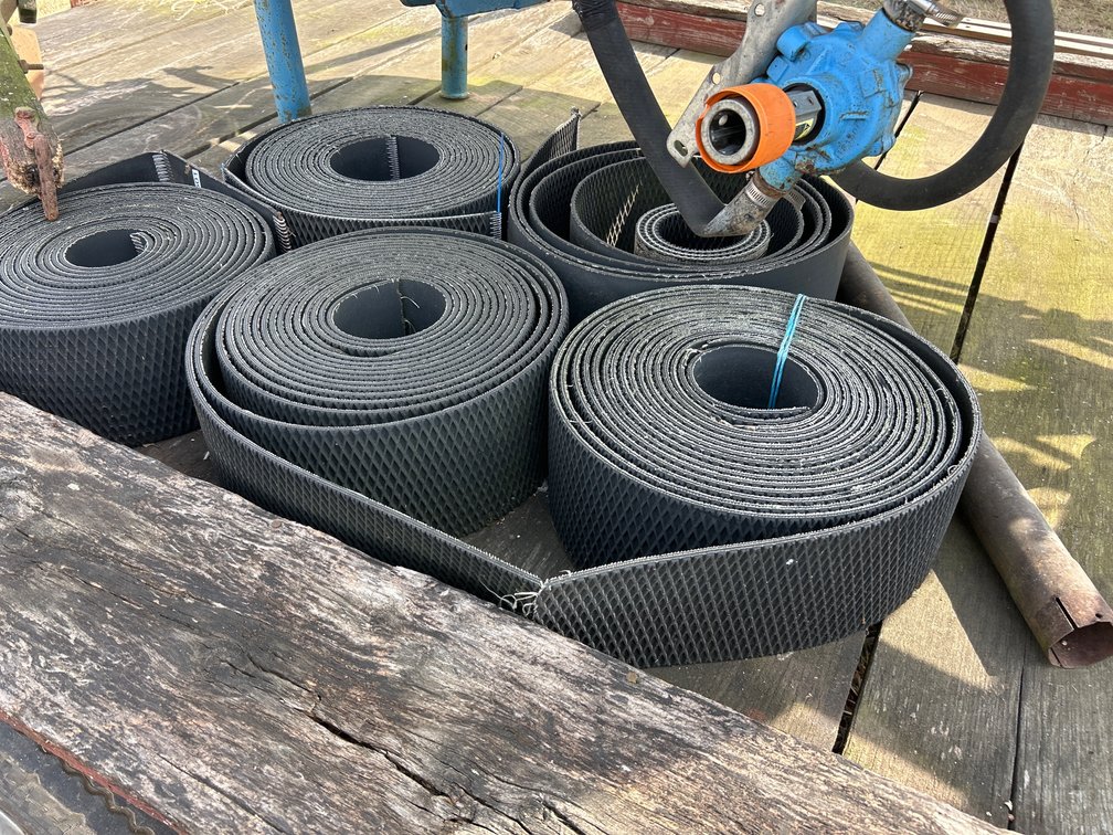 LOT OF BALER BELTS