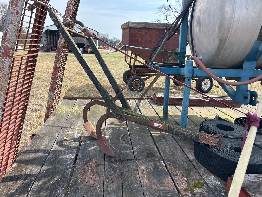 ANTIQUE DOUBLE SHOVEL