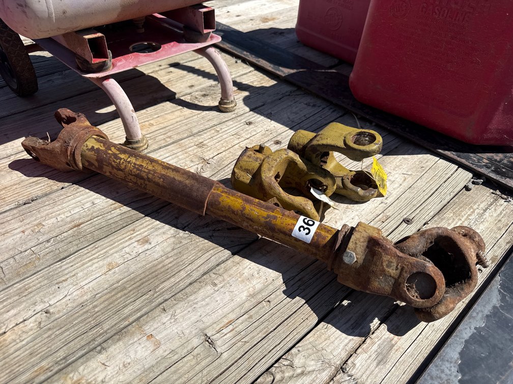 PTO SHAFT AND YOKES