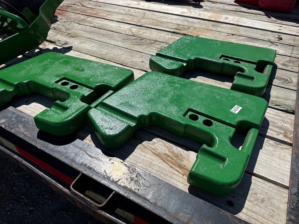 (3) JOHN DEERE SUITCASE TRACTOR WEIGHTS