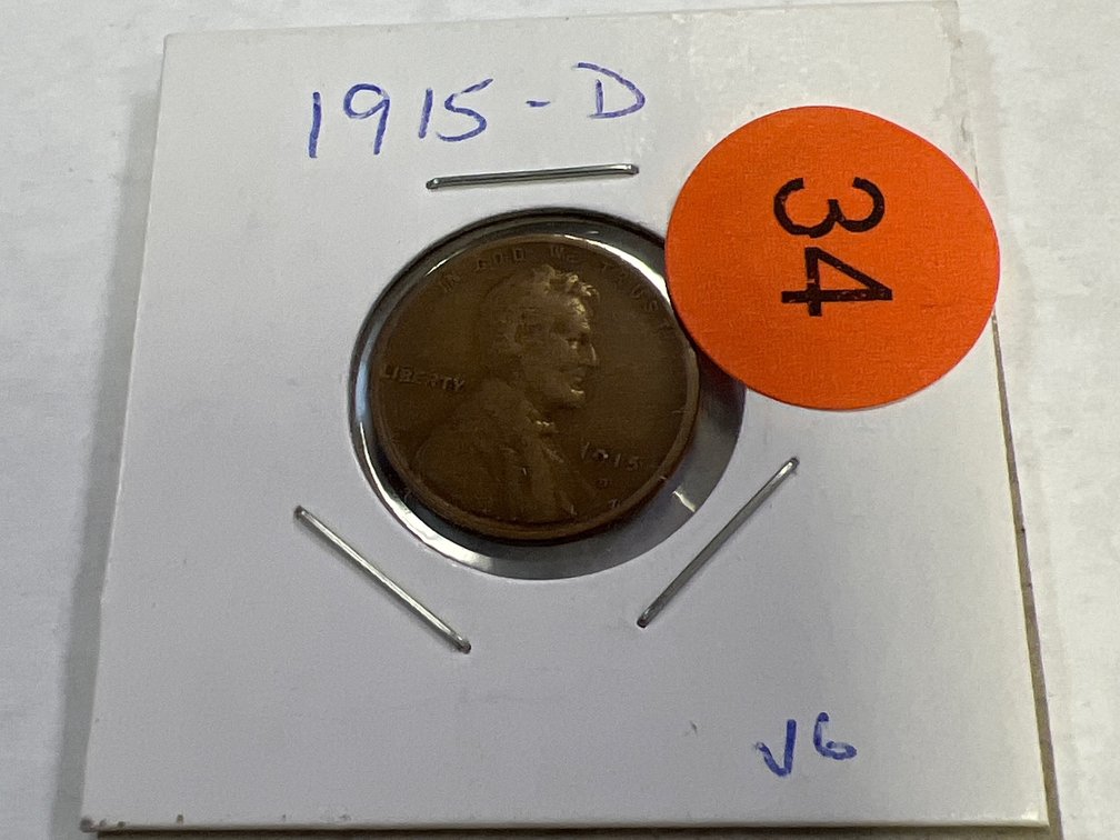 1915-D WHEAT PENNY