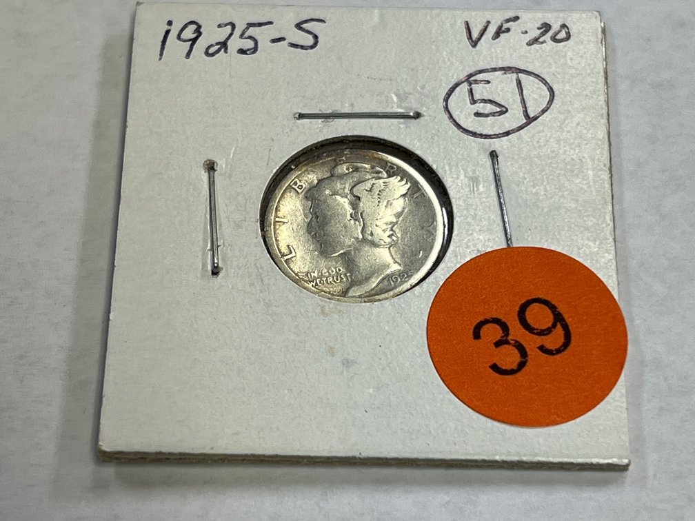 1925-S MERCURY DIME