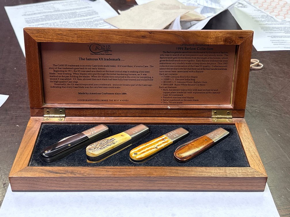 CASE 1992 BARLOW COLLECTION