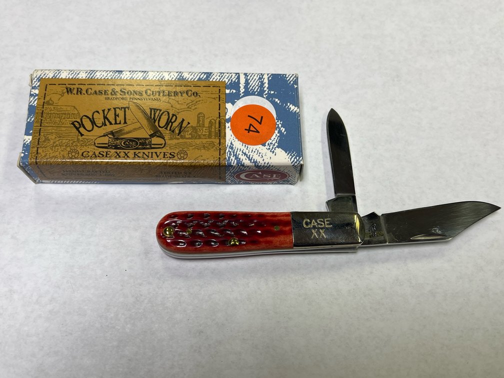 CASE XX BARLOW OLD RED KNIFE