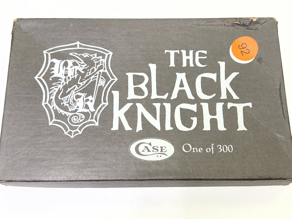 CASE XX THE BLACK NIGHT KNIFE