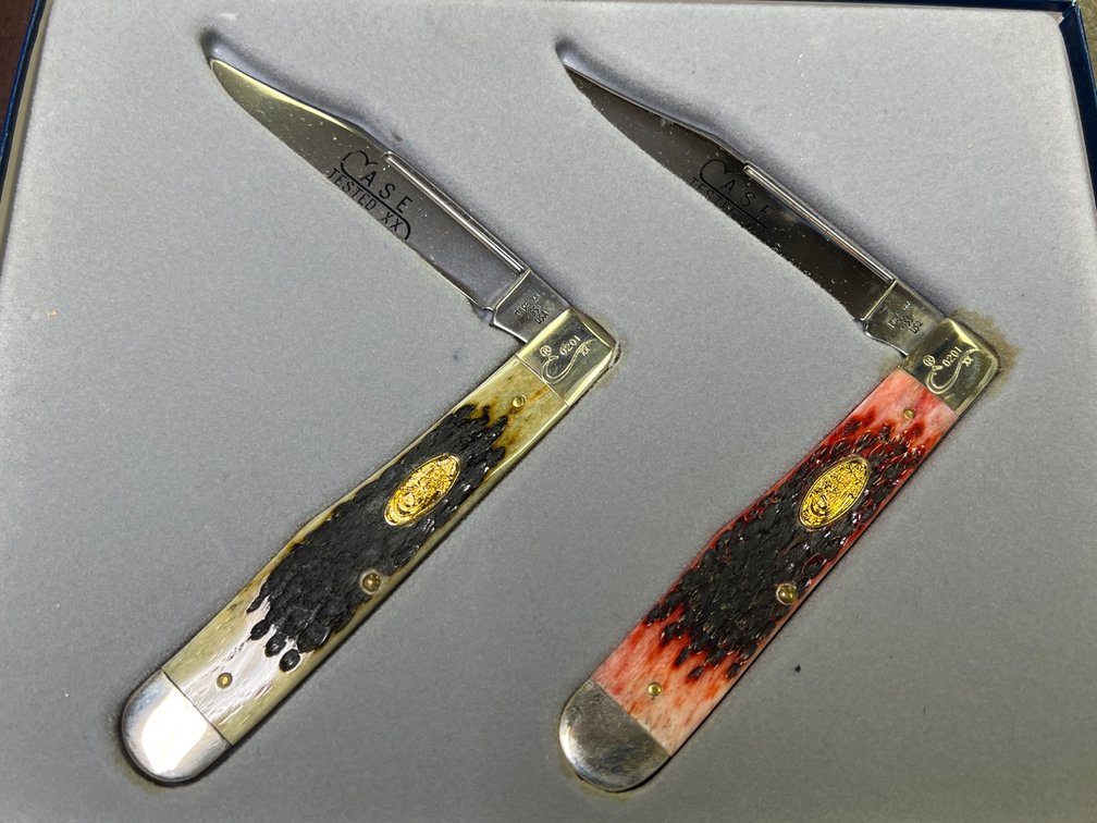 (2) CASE XX KNIVES