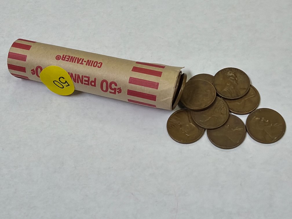 ROLL OF WHEAT PENNIES