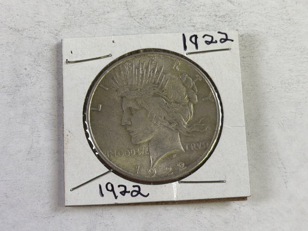 1922 PEACE DOLLAR