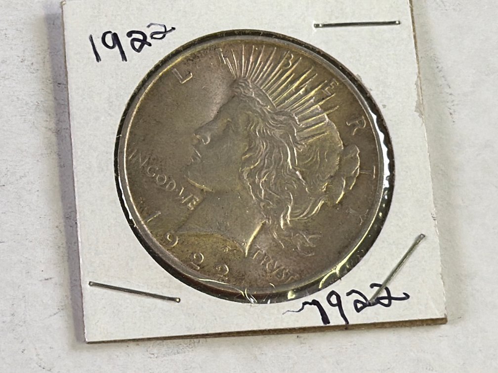 1922  PEACE DOLLAR