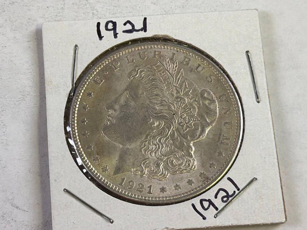 1921 MORGAN SLIVER DOLLAR