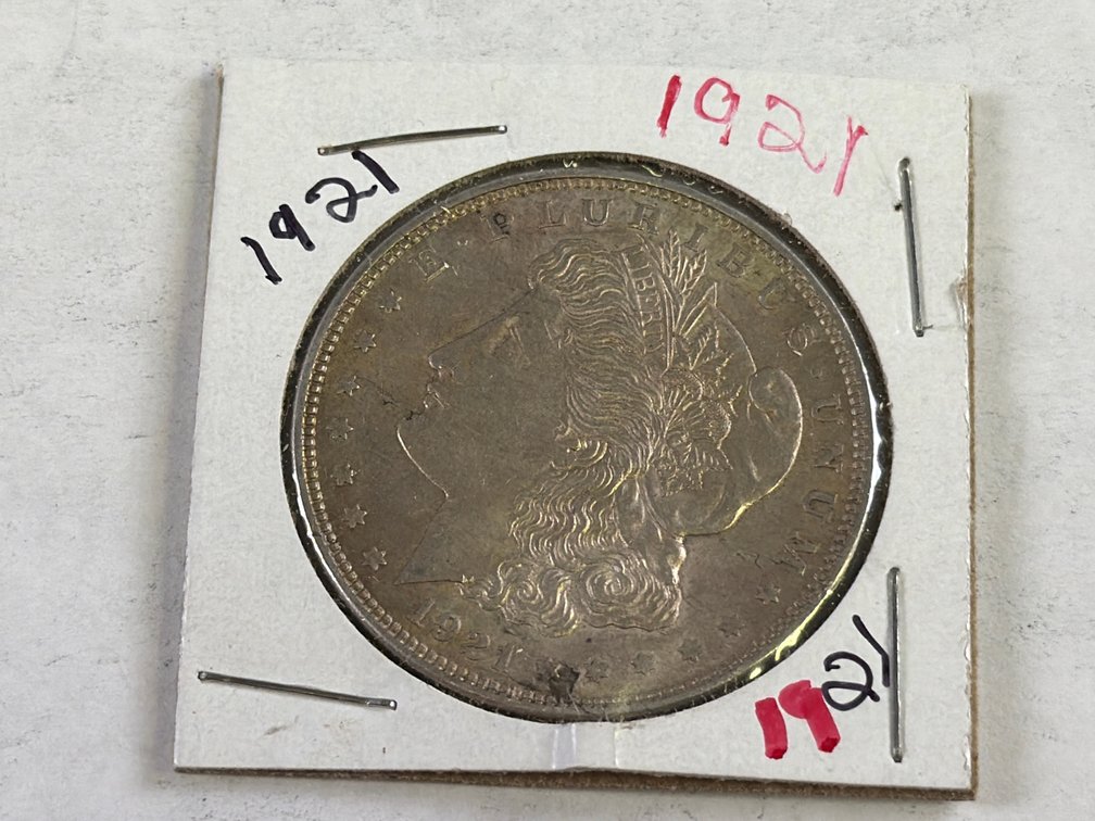 1921 MORGAN SLIVER DOLLAR