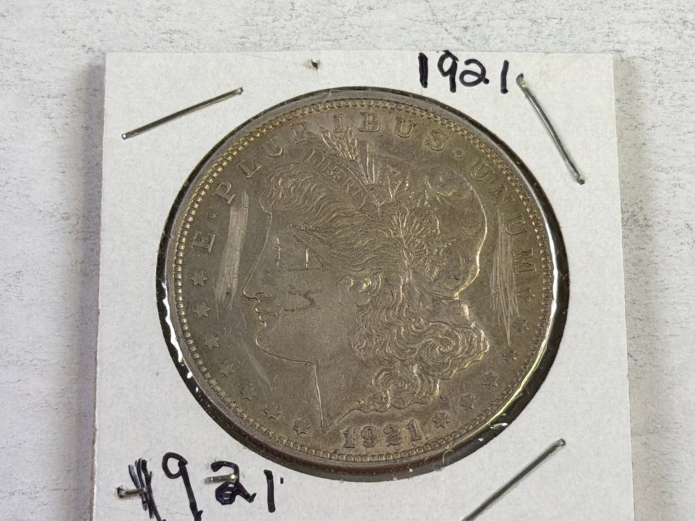 1921 MORGAN SLIVER DOLLAR