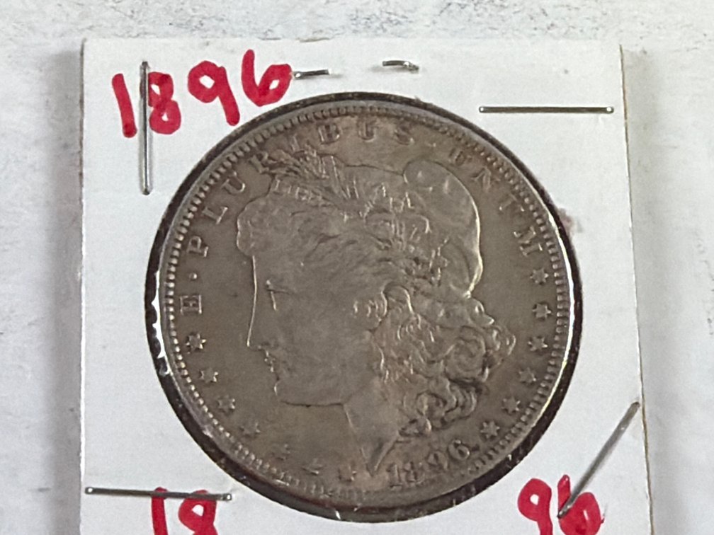 1896 MORGAN SLIVER DOLLAR