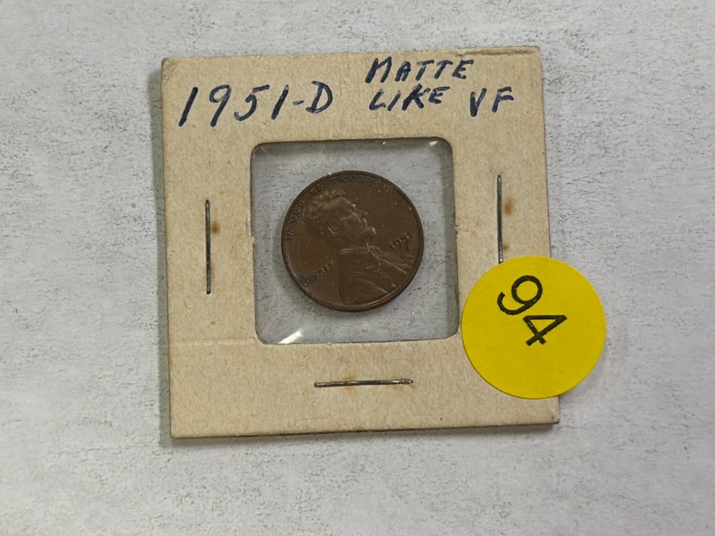 1951 D WHEAT PENNY