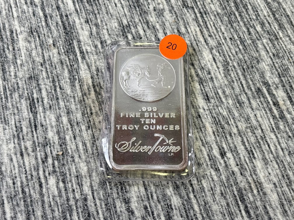 10 TROY OUNCE SILVER BAR