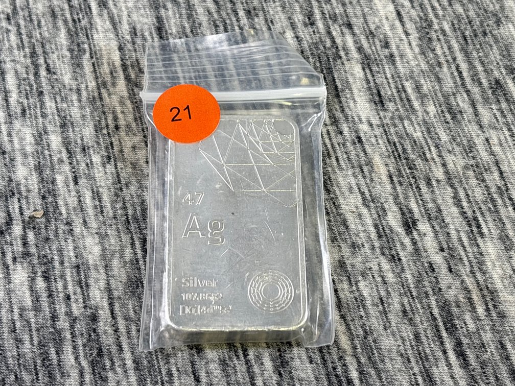5 TROY OUNCE SILVER BAR