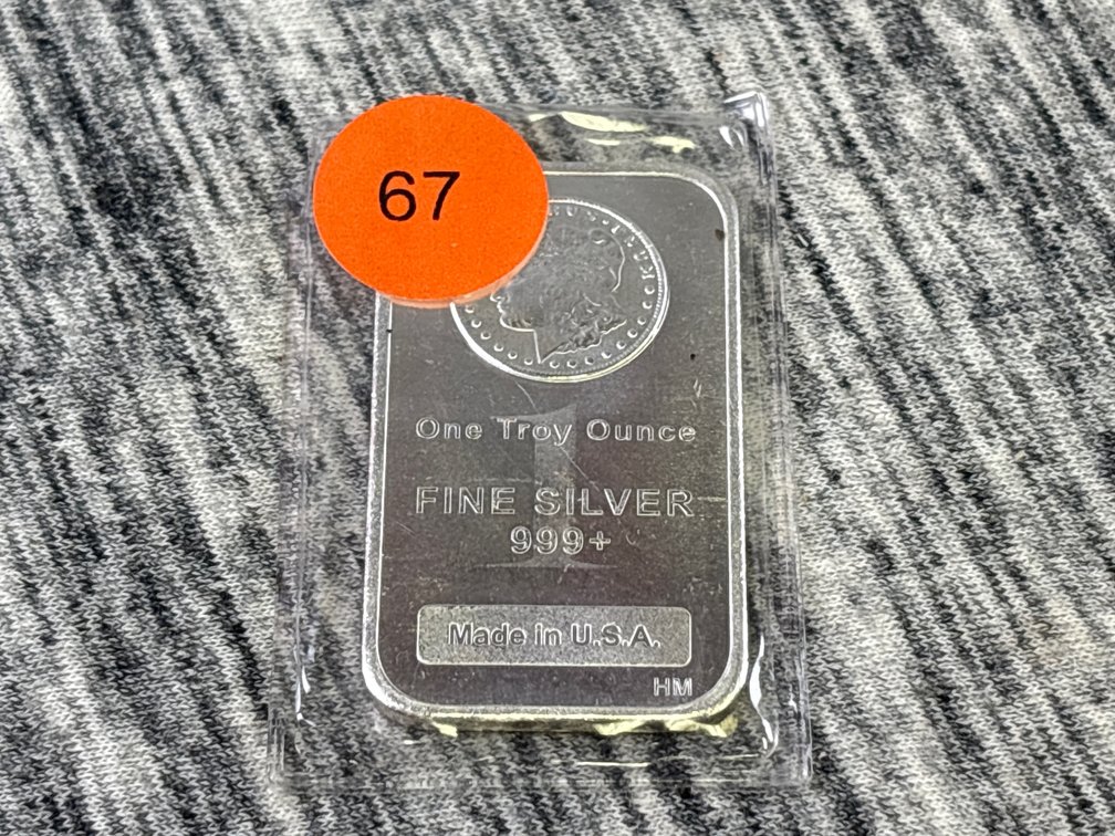 1 TROY OUNCE SILVER BAR