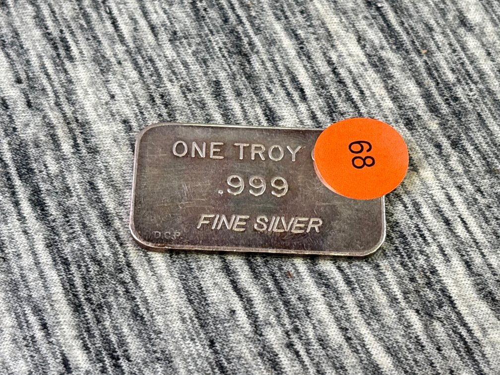 1 TROY OUNCE SILVER BAR