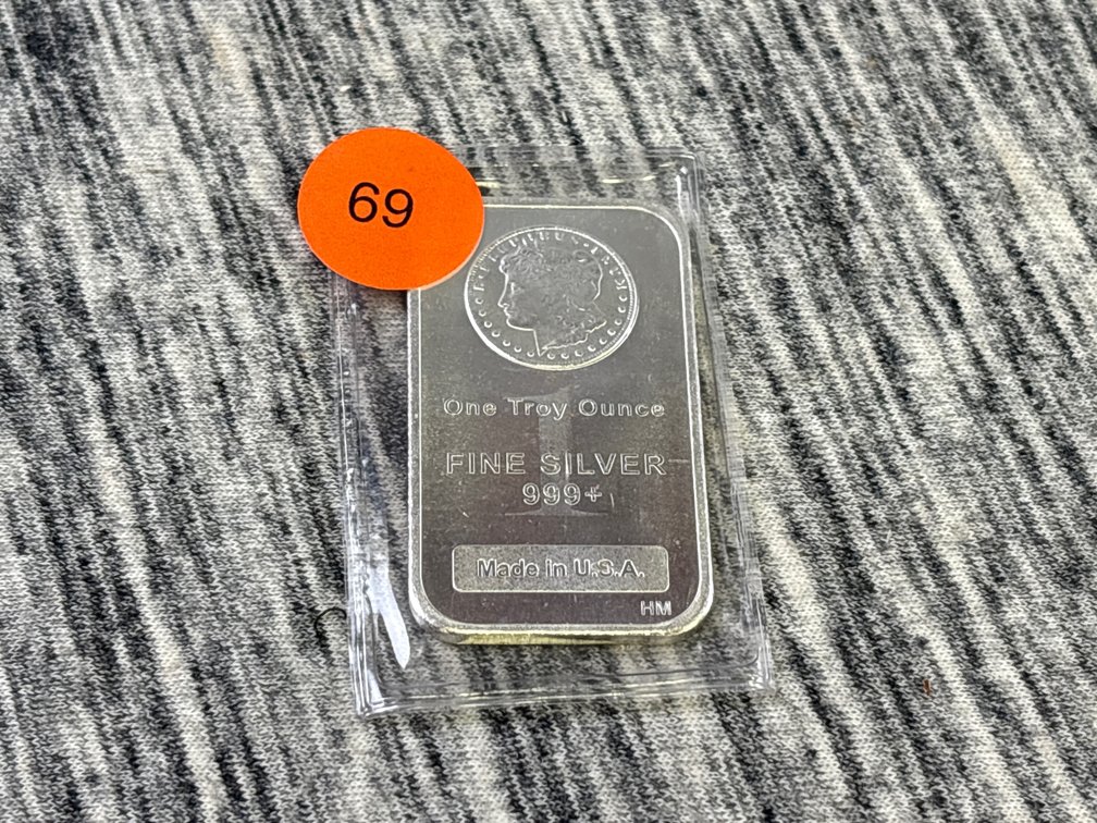 1 TROY OUNCE SILVER BAR