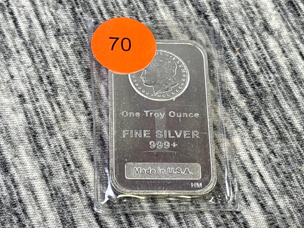 1 TROY OUNCE SILVER BAR
