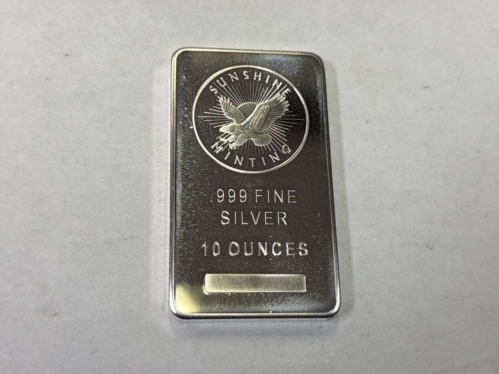 10 OZ SILVER BAR