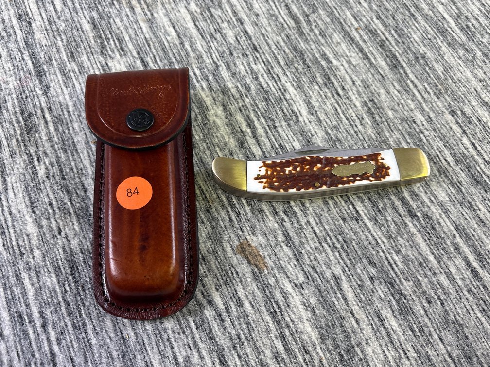 UNCLE HENRY 227UH KNIFE W/ SHEATH